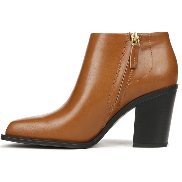 NWOT Franco Sarto Vivica Western Bootie. Color: Tan Synthetic Size:10 - Picture 6 of 16